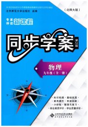 新课程同步学案九年级物理北师大版