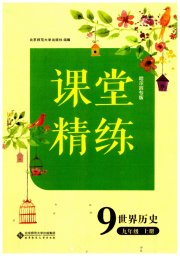 课堂精练九年级历史人教版哈尔滨专版