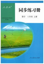 同步练习册人民教育出版社八年级数学人教版新疆专版