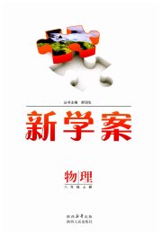 新学案八年级物理人教版