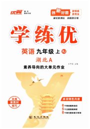 优翼学练优九年级英语人教版武汉专版