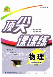 顶尖课课练九年级物理人教版贵州专版