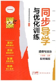 同步导学与优化训练八年级道德与法治人教版