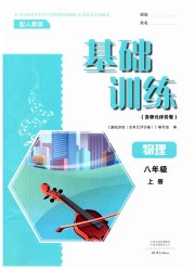 基础训练八年级物理人教版河南专版大象出版社