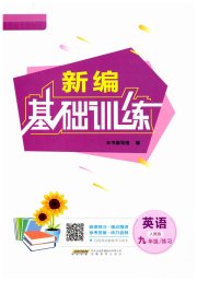 新编基础训练九年级练习英语人教版