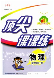 顶尖课课练九年级物理人教版