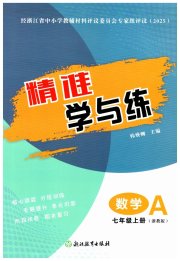 精准学与练七年级数学浙教版