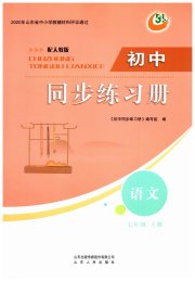 同步练习册山东人民出版社七年级语文人教版五四制