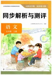 人教金学典同步解析与测评五年级语文人教版