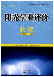 阳光学业评价八年级物理人教版