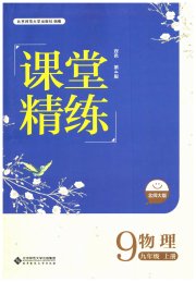 课堂精练九年级物理北师大版双色