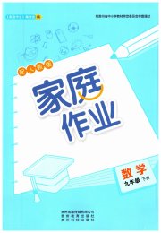 家庭作业九年级数学人教版