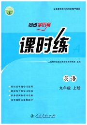 同步学历案课时练九年级英语人教版