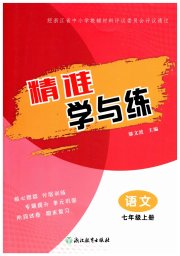 精准学与练七年级语文人教版