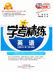 南粤学典学考精练九年级英语人教版