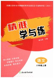 精准学与练八年级语文人教版