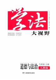 学法大视野九年级道德与法治人教版