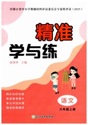精准学与练六年级语文人教版