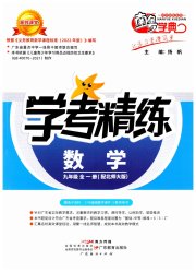 南粤学典学考精练九年级数学北师大版