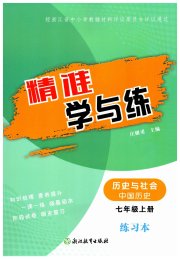 精准学与练七年级历史人教版