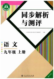 人教金学典同步解析与测评九年级语文人教版重庆专版