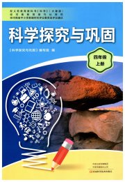 科学探究与巩固四年级大象版