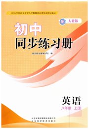 同步练习册山东科学技术出版社八年级英语人教版