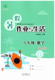 暑假作业与生活陕西人民教育出版社八年级数学通用版