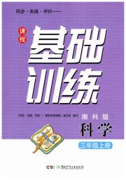 同步实践评价课程基础训练湖南少年儿童出版社三年级科学湘科版