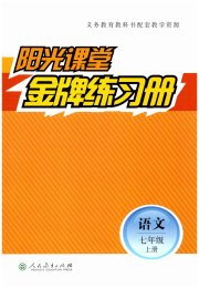 阳光课堂金牌练习册七年级语文人教版