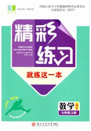 精彩练习就练这一本七年级数学浙教版评议教辅