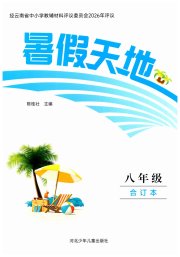 暑假天地河北少年儿童出版社八年级云南专版
