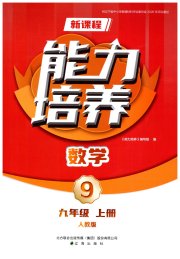 新课程数学能力培养九年级人教版