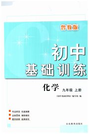 初中基础训练九年级化学鲁教版山东教育出版社