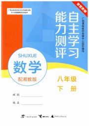 自主学习能力测评八年级数学湘教版