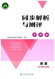 同步解析与测评学考练七年级英语人教版