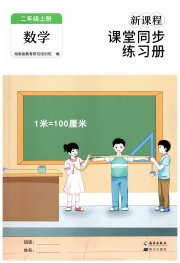新课程课堂同步练习册二年级数学人教版