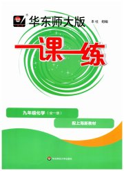 华东师大版一课一练九年级化学沪教版