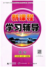 自主与互动学习新课程学习辅导九年级英语人教版