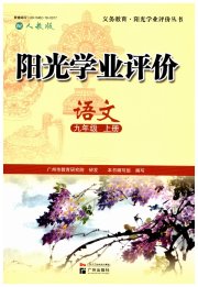 阳光学业评价九年级语文人教版