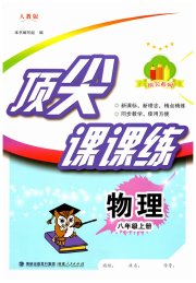 顶尖课课练八年级物理人教版