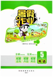 暑假作业完美假期生活五年级英语湖南教育出版社