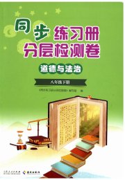 同步练习册分层检测卷八年级道德与法治人教版