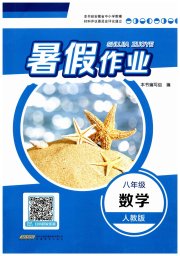 暑假作业八年级数学人教版安徽教育出版社