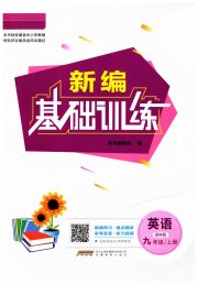 新编基础训练九年级英语译林版
