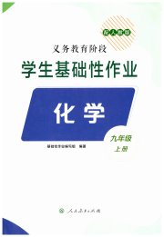 学生基础性作业九年级化学人教版