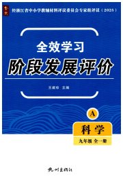 全效学习阶段发展评价九年级科学浙教版