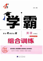学霸组合训练七年级英语译林版扬州专版