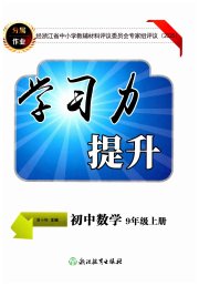 学习力提升九年级数学浙教版