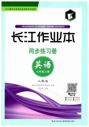 长江作业本同步练习册七年级英语人教版